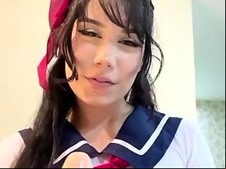 masturbation asian Stacked brunette goes solo toys and masturbation japanese